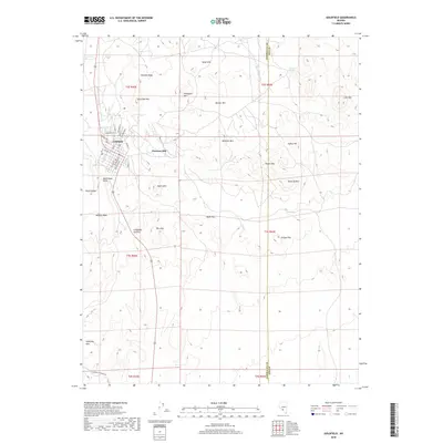 2018 Map of Goldfield, 2018 Print