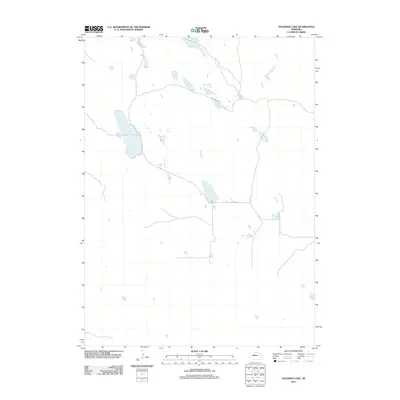 2011 Map of Goldman Lake, 2011 Print