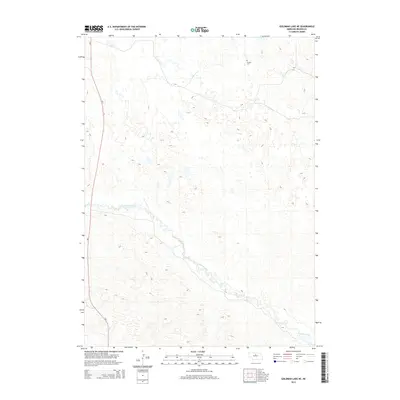 2014 Map of Goldman Lake NE, 2014 Print