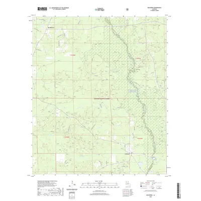 2020 Map of Goldonna, 2020 Print