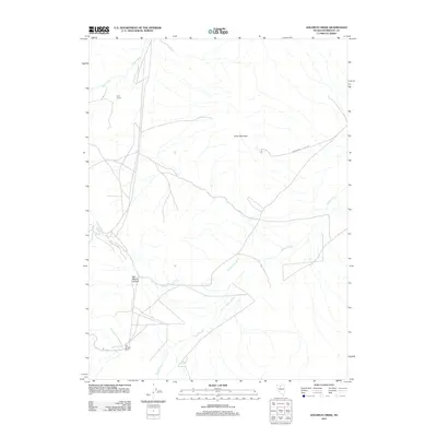 2011 Map of Goldrun Creek, 2011 Print
