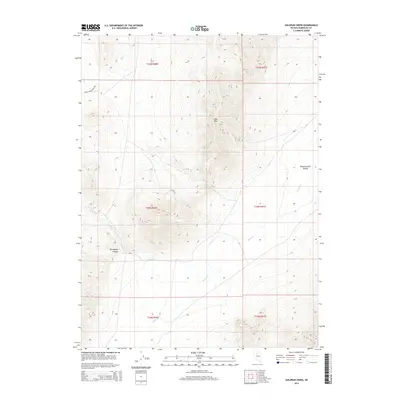 2014 Map of Goldrun Creek, 2014 Print