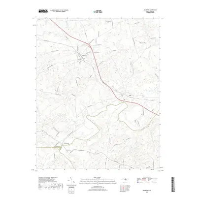 2019 Map of Goldston, 2019 Print