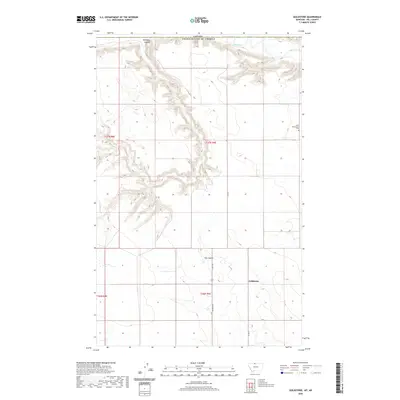 2020 Map of Goldstone, 2020 Print