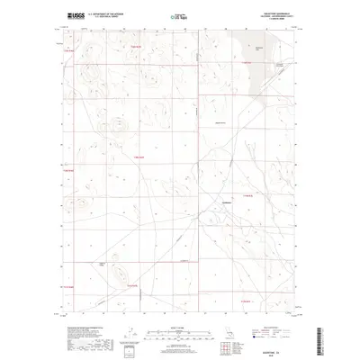 2018 Map of Goldstone, 2018 Print