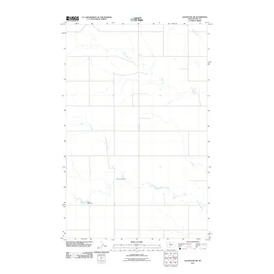 2011 Map of Goldstone SW, 2011 Print