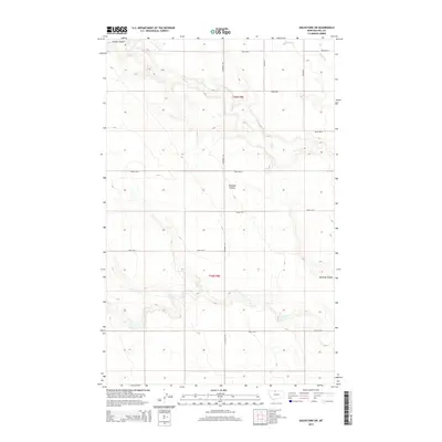 2014 Map of Goldstone SW, 2014 Print