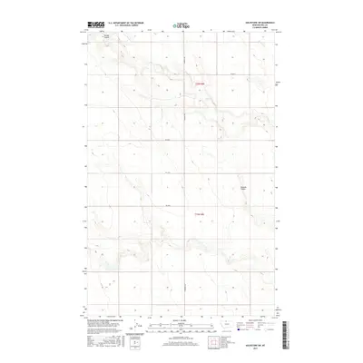 2017 Map of Goldstone SW, 2017 Print