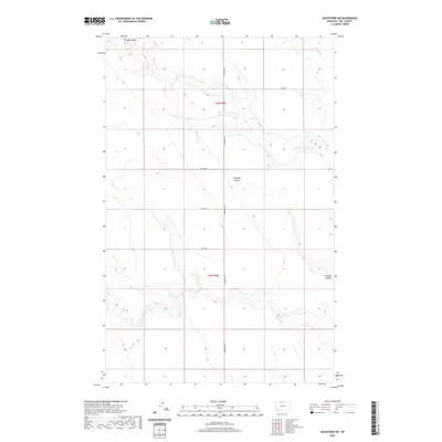 2020 Map of Goldstone SW, 2020 Print
