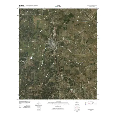 2010 Map of Goldthwaite, 2010 Print