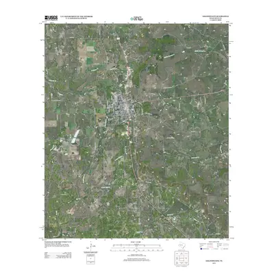 2013 Map of Goldthwaite, 2013 Print