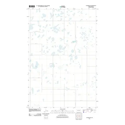 2011 Map of Goldwin SE, 2011 Print