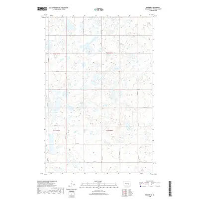 2018 Map of Goldwin SE, 2018 Print