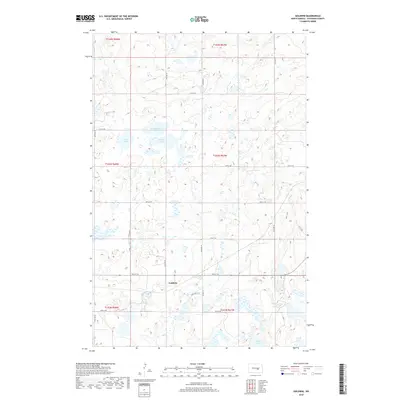 2018 Map of Goldwin, 2018 Print