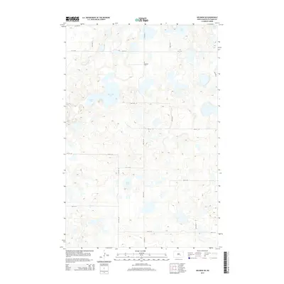 2014 Map of Goldwin SW, 2014 Print
