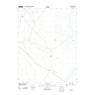 2012 Map of Goldyke, 2012 Print
