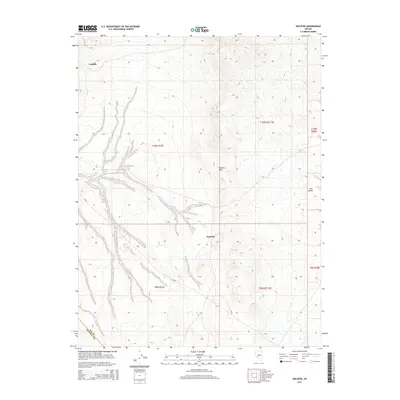 2014 Map of Goldyke, 2014 Print