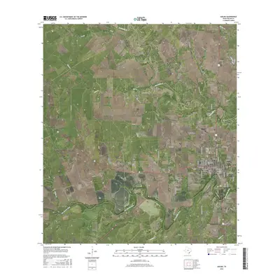 2016 Map of Goliad, 2016 Print