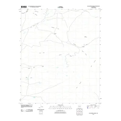 2010 Map of Golondrina Draw, 2010 Print