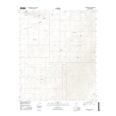 2017 Map of Golondrina Draw, 2017 Print