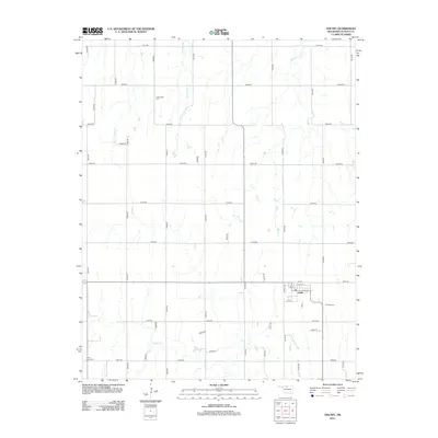 2012 Map of Goltry, 2012 Print