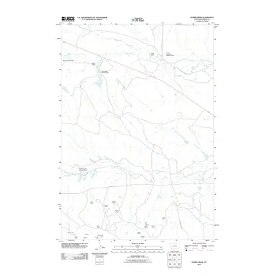 2011 Map of Gomer Draw, 2011 Print