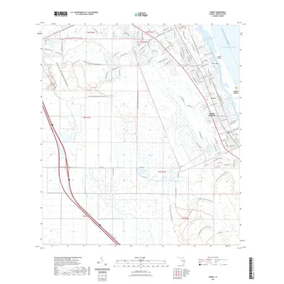2021 Map of Gomez, 2021 Print