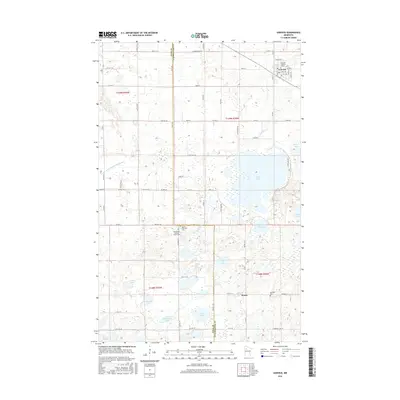 2016 Map of Gonvick, 2016 Print