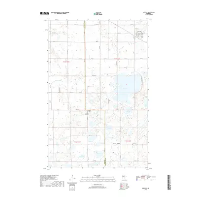 2019 Map of Gonvick, 2019 Print