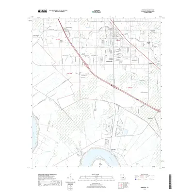 2018 Map of Gonzales, 2018 Print