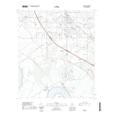 2020 Map of Gonzales, 2020 Print