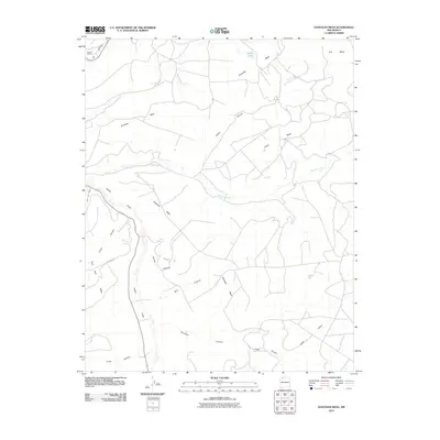 2010 Map of Gonzales Mesa, 2010 Print
