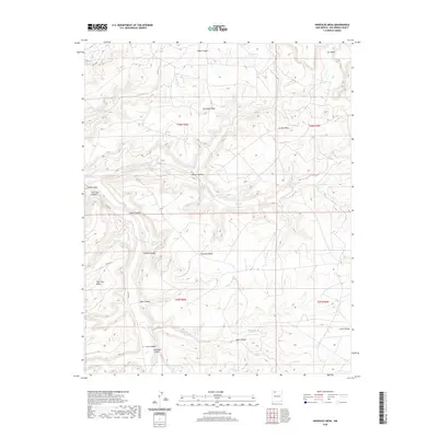 2020 Map of Gonzales Mesa, 2020 Print