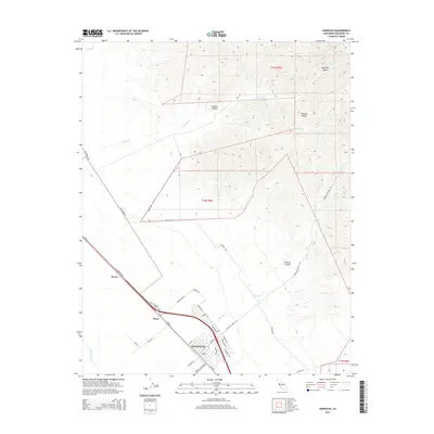 2015 Map of Gonzales, 2015 Print