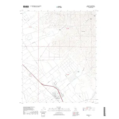 2018 Map of Gonzales, 2018 Print