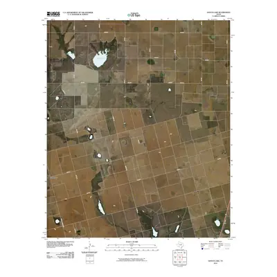 2010 Map of Gooch Lake, 2010 Print