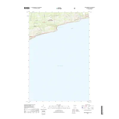 2019 Map of Good Harbor Bay, 2019 Print