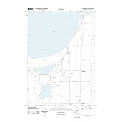 2011 Map of Good Harbor Bay, 2011 Print