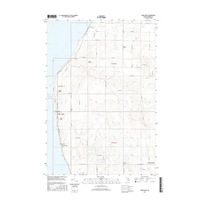 2017 Map of Good Hart, 2017 Print