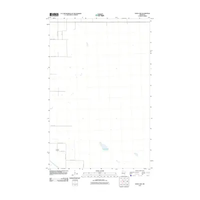 2010 Map of Good Lake, 2010 Print