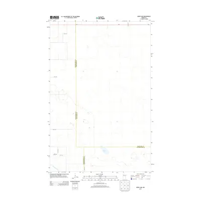 2013 Map of Good Lake, 2013 Print