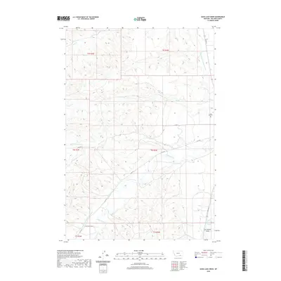 2020 Map of Good Luck Creek, 2020 Print