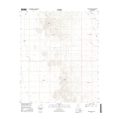 2017 Map of Good Sight Peak, 2017 Print