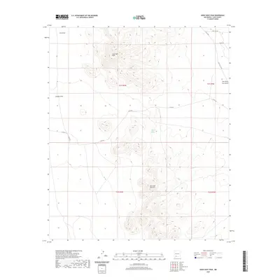 2020 Map of Good Sight Peak, 2020 Print