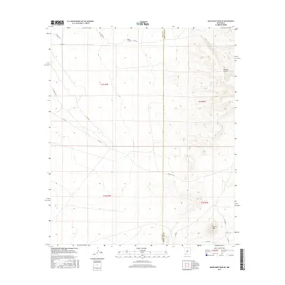 2017 Map of Good Sight Peak NE, 2017 Print