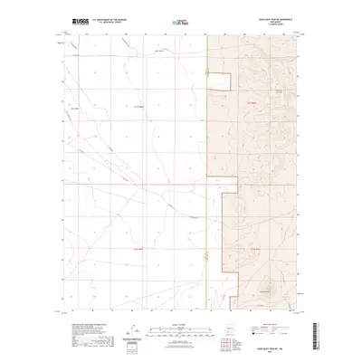 2023 Map of Good Sight Peak NE, 2023 Print