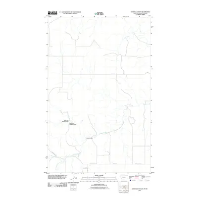 2011 Map of Goodale Coulee, 2011 Print