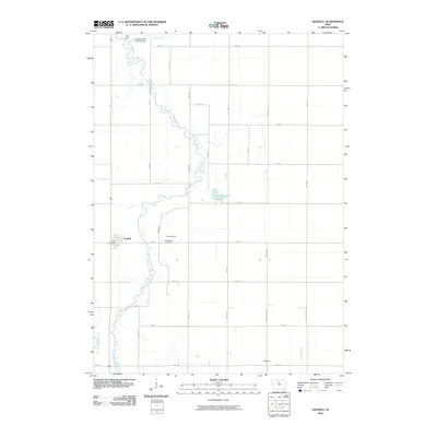 2010 Map of Goodell, 2010 Print
