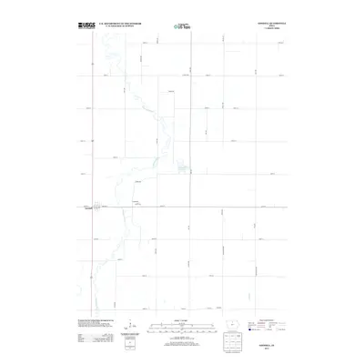 2013 Map of Goodell, 2013 Print