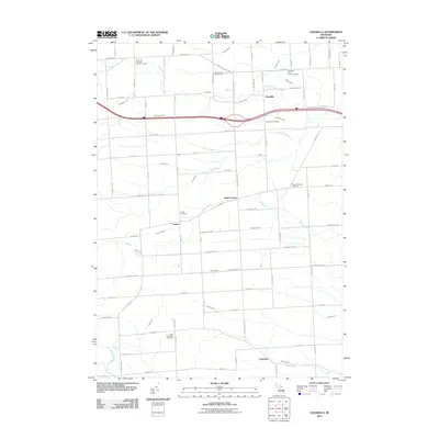 2011 Map of Goodells, 2011 Print